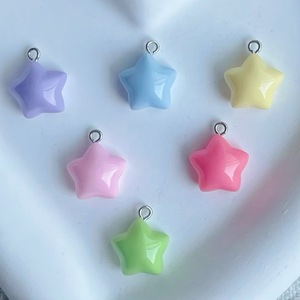 จี้เรซิ่นรูปดาว 3 มิติ สีสันสดใส สำหรับทำต่างหู สร้อยคอ สร้อยข้อมือ เครื่องประดับทำมือ พวงกุญแจ ของตกแต่ง - Product Image 3