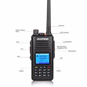 BaoFeng DMR-Walkie Talkie Digital con Localizador GPS, Radio de <span class=keywords><strong>2</strong></span> Vías UHF/UHF de Doble Banda, Original, Radio Ham, DMR - Product Image 5