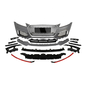 Kits Bodi Style TTRS TT <span class=keywords><strong>TTS</strong></span> Pare-chocs avant avec grille en nid d'abeille pour <span class=keywords><strong>Audi</strong></span> TT <span class=keywords><strong>TTS</strong></span> 2015 <span class=keywords><strong>2016</strong></span> 2017 2018 2019 - Product Image 2