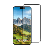 Protection d'écran en verre trempé 9H Full Cover HD 2.5D anti-graisse et anti-rayures pour iPhone XR/XS Max/14/15/16/17 Pro Max