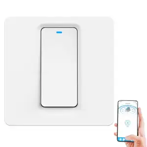 Tuya 20A Tuya Smart Wifi Water Heater Boiler Switch Air Conditioner Light EU Wall App For Alexa Google Home Smart Life