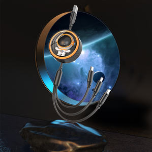 Phi Hành Gia Có Thể Thu Vào 100W Loại C Micro Thực 1.3M 100W Pd Siêu Nhanh Sạc Đa Chức Năng 3 Trong 1 Cáp USB - Product Image 1