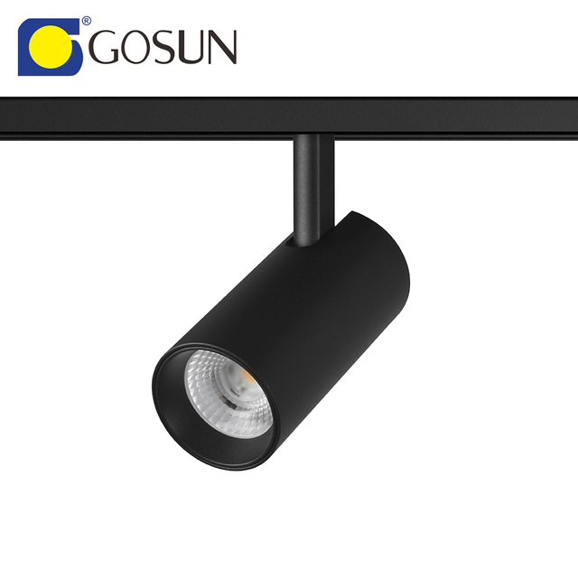 Hot Selling Commercial Spotlights DALI DT8 Dimmable  Magnetic Track Lights Cob LED Track Light  48V Indoor Spotlights