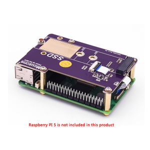 MPS2280MPS2242 for Raspberry Pi5専用PCIEM.2 NVMESSDソリッドステートドライブ拡張ボードHAT - Product Image 3