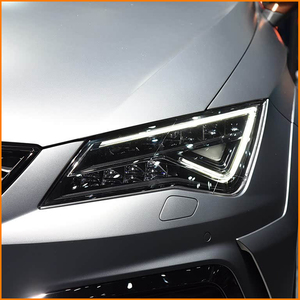 Faro Anteriore LED Lompard per Seat <span class=keywords><strong>Leon</strong></span> 2013-2019, Gruppo Ottico Auto 6500 Lumen 12V 100W, Lampada Frontale ad Alte Prestazioni - Product Image 4