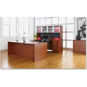 Bureau de réception droit Alera Valencia Series 71'' x 35,5'' x 29,63'' en cerisier moyen - Product Image 2
