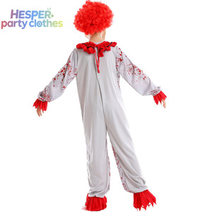 Disfraz de Payaso Terrorífico de Halloween HESPER con Máscara de Terror y Machete para Niños, Accesorio Decorativo de Poliéster para TV y Cine - Product Image 3