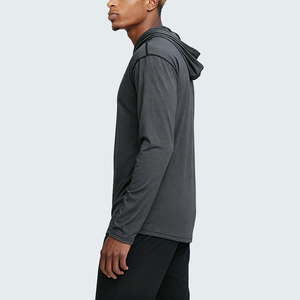 Sudaderas con Capucha Personalizadas para Hombre, de Secado Rápido, Elásticas, Ligeras, para Entrenamiento, Running, Deportes al Aire Libre, Fitness - Product Image 5