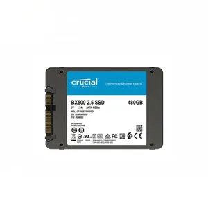 适用于关键BX500 480gb 3D NAND SATA 2.5英寸高达540 MB/s CT480BX500SSD1内部固态硬盘