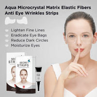Masque anti-âge pour les yeux sous les yeux, patchs anti-rides, bandes de soin anti-rides pour les yeux, marque privée