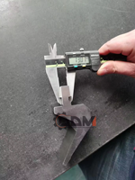 DDM Ensemble d'outils de pliage pour presse plieuse CNC, poinçon droit pour pliage à 90 degrés
