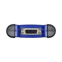 NEXIQ USB Link2 125032 Pemindai Diagnostik Truk Diesel Tugas Berat Antarmuka Bluetooth OBD2 12V 24V Dengan Perangkat Lunak & Kabel Lengkap