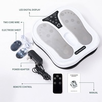 Nouveau masseur de pieds intelligent multifonctionnel EMS, réflexologie, shiatsu, vibrations, avec télécommande