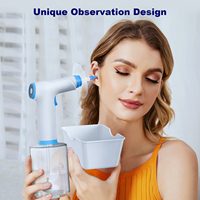 Kit de nettoyage d'oreilles W30 pour l'élimination du cérumen, avec système d'irrigation par lavage, bassin et 10 embouts auriculaires, facile à utiliser, sûr et propre
