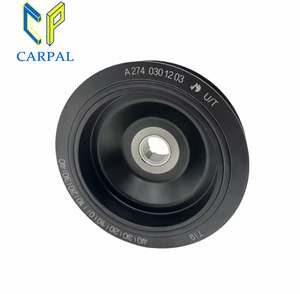 Polea de cigüeñal de motor de buena calidad carpiano para <span class=keywords><strong>Mercedes</strong></span> Benz M274 W167 W212 Gle350 Glk C180 C300 E200 2740301203 A2740301203 - Product Image 2