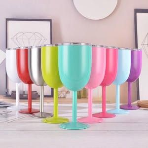 Doble pared <span class=keywords><strong>con</strong></span> aislamiento al vacío cerveza champán vaso térmico <span class=keywords><strong>de</strong></span> lujo copas <span class=keywords><strong>de</strong></span> vino personalizado café vino taza <span class=keywords><strong>de</strong></span> café - Product Image 1