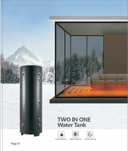 Pompe à chaleur air-<span class=keywords><strong>eau</strong></span> avec réservoir en acier inoxydable, système de stockage intelligent compact, type sur pied pour appartements - Product Image 3