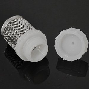 Filter Cylinder <b>Plastic</b> <b>Mesh</b> Screen 4-20mm Liquid Filter For Water Pump Inlet Sand Gravel Protection - Product Image 1