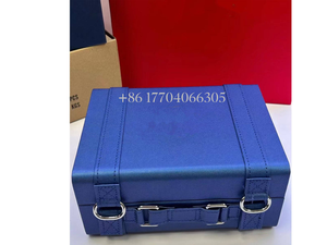 Boîte de rangement pour montres de luxe de marque Square avec doublure en cuir protectrice, emballage cadeau en cuir premium fait main - Product Image 6