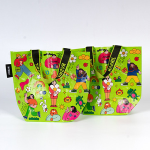 กระเป๋าช้อปปิ้งทำจากโพลีโพรพิลีนเคลือบลามิเนตพิมพ์ลายได้ตามสมัยนิยม - Product Image 5