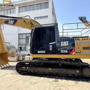 Excavatrice sur chenilles Caterpillar 323D2L d'occasion, pelle hydraulique, équipement de construction de classe 1m3 - Product Image 3