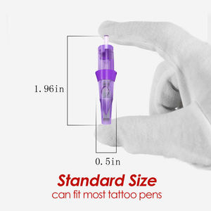 Caja de 10 Agujas Universales para Tatuajes, Agujas Desechables RL RS RM para Cejas y PMU, para Máquina de Tatuar - Product Image 6