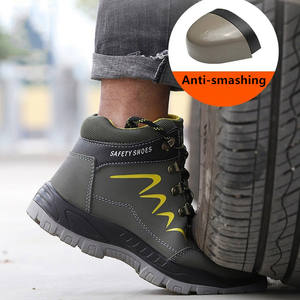 <span class=keywords><strong>Chaussures</strong></span> de sécurité coupe haute bon marché <span class=keywords><strong>chaussures</strong></span> de travail industrielles robustes pour chantier de construction de mineurs garder au chaud bottes de sécurité d'hiver pour hommes - Product Image 4