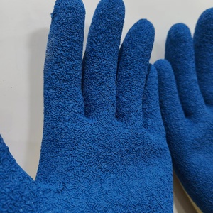 قفازات عالية الأداء مضادة للقطع من المستوى 5 مصنوعة من الأراميد مع طلاء لاتكس مجعد من الكيفلار - Product Image 3