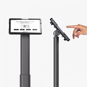 Tùy chỉnh 10 inch NFC POS thiết bị đầu cuối nhà hàng tableside Máy tính để bàn Android POS Tablet Tặng màn hình cảm ứng phía trước NFC máy tính bảng - Product Image 2