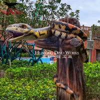 Model Ular Animatronik Buatan Tahun 2026 untuk Pameran Acara Publik