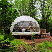 Tente dôme géodésique pour événements, utilisation toutes saisons, design coloré, glamping, hôtel en plein air, pour 6 à 8 personnes, maison igloo pour événements