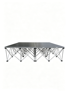 Factory Price Customized Shape <b>Stage</b> Event Concert Portable <b>Stage</b> Folding Aluminum Alloy Wedding <b>Stage</b> <b>Platform</b> for Event - Product Image 1