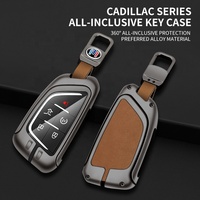 Pour les ventes directes de métal en cuir Cadillac prix raisonnable couverture de clé de voiture