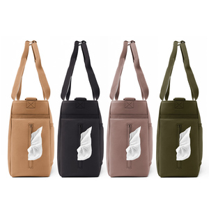 Nuova Borsa Fasciatoio Impermeabile in Neoprene 2026 con Chiusura a Cerniera Grande Capacità per Pannolini e <span class=keywords><strong>Spiaggia</strong></span> Colore Personalizzabile - Product Image 1
