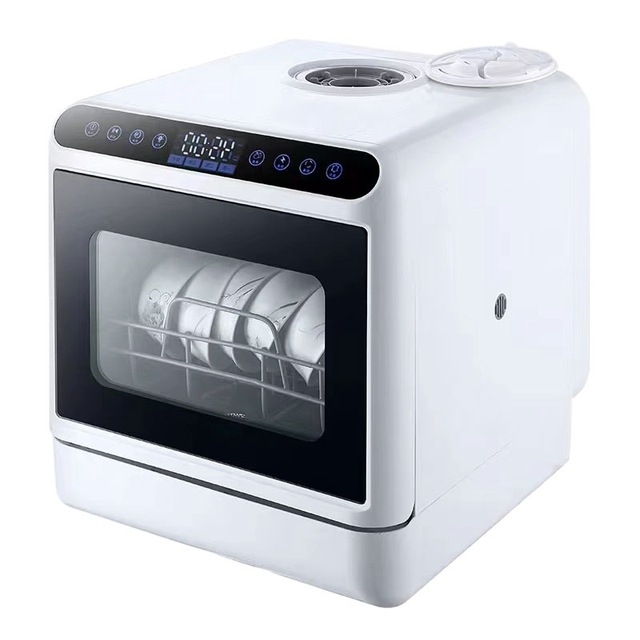New Household Desktop Dishwasher Model T18 Intelligent Control Free Installation Large Capacity Fully Automatic Disinfection