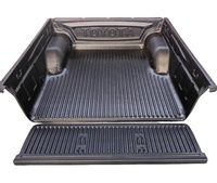 Couvre-lit de camion personnalisé pour Toyota Hilux Vigo 4 Hook Single Cab HDPE Bed Liner Toyota Hilux Revo Vigo Cargo Liner Hard Mats