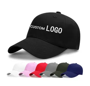 OEMカスタマイズ刺繍ロゴお父さん帽子男性女性クラシックロープロファイルスポーツキャップキャスケットカスタム野球帽帽子