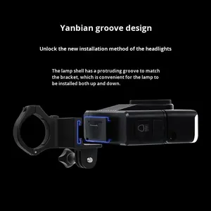 Lumière avant de vélo LED 2800lm, étanche IPX6, rechargeable, 6 modes, pour vélo de montagne, route, conduite nocturne - Product Image 3