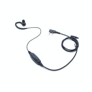 Hongyin 2025 Neues Modell 2-Pin K-Stecker Walkie-Talkie Ohrhörer mit Mikrofon Spezialisiertes 2-Wege-Funkgerät Headset - Product Image 1