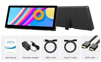Mini écran large pour ordinateur portable 1920x480 pour IPS 8,8 pouces, écran tactile étirable, écran secondaire, écran d'affichage PC blanc 0ms
