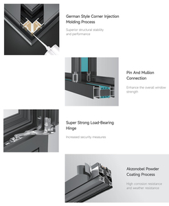 Profili in Lega di Alluminio per Porte e Finestre in Stile Moderno dalla Fabbrica Cinese - Product Image 6