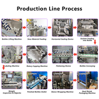 Machine d'emballage automatique complète CE pour sachets de nicotine et poudre de snus, ligne de production A-Z, remplissage, scellage, cartonnage, sachet non tissé