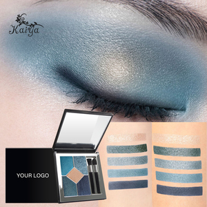 Oem sắc tố cao Vegan ép điện trang điểm mắt thông minh và má Pan Eyeshadow nhỏ Palette 5 màu bóng mắt - Product Image 3