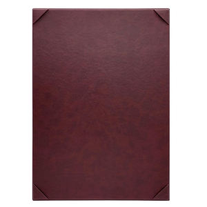 Cubierta de Menú de Cuero para Restaurante de Alta Calidad, Tamaño A4, con Esquinas Reforzadas, para Menús de Restaurante - Product Image 4