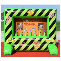 Jeu Gonflable Zombie Strike : Tir à la Cible Flottante et Jeu de Tir à l'Arc Gonflable pour Fêtes et Carnavals
