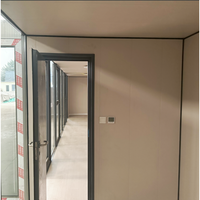 PrimeHome 40 pieds Modulaire Capsule Apple Écologique Mobile Moderne Bâtiment de Bureau Maison Appartement Maison Préfabriquée Centre Commercial Acier