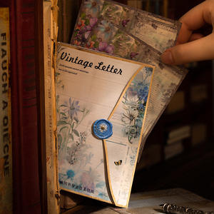 30 fogli/confezione carta da disegno Vintage lettera serie Vintage epistola tema carta Base Collage - Product Image 1