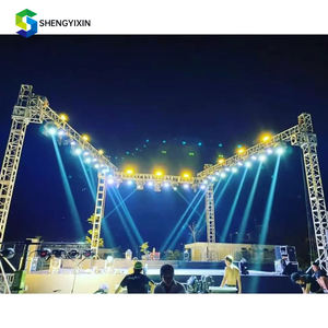 TUV attività in alluminio per esposizione esterna con sistema di luce a traliccio Display Stage Club DJ illuminazione stazione Totem alluminio Trus - Product Image 3