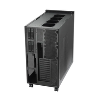 Kotak Aluminium baja pabrik 4U 9U 12U rak server AI kabinet jaringan GPU sasis komputer industri rak IPC sasis komputer