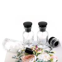 Botella de Perfume de Vidrio Premium, Botella de Spray Vacía Portátil Recargable para Viaje, 30ml, 50ml, 100ml, Botella de Vidrio para Cosméticos